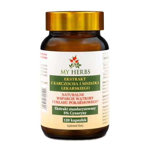 Ekstrakt z Karczocha i Mniszka Lekarskiego 120kaps.jpg