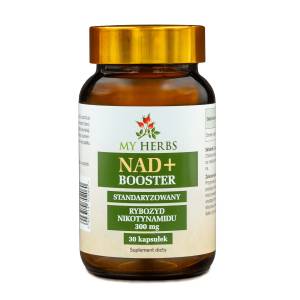 NAD+ BOOSTER RYBOZYD NIKOTYNAMIDU 300 MG 30 KAPSUŁEK