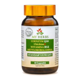 COENZYM Q10 UBICHINON WIT B12 METYLOKOBALAMINA STANDARYZOWANY 60 KAPS.