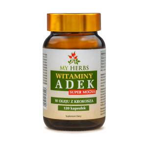 WITAMINY ADEK SUPER MOCNA W OLEJU Z KROKOSZA 120 KAPS.