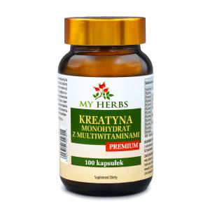  KREATYNA MONOHYDRAT Z MULTIWITAMINAMI 100 KAPSUŁEK 