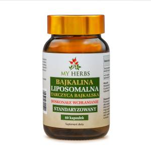 Bajkalina Liposomalna Tarczyca bajkalska Ekstrakt 85%  60 kapsułek