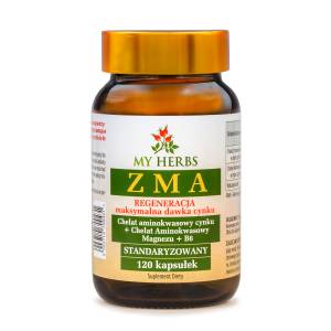 ZMA CYNK + MAGNEZ CHELAT + B6 STANDARYZOWANY