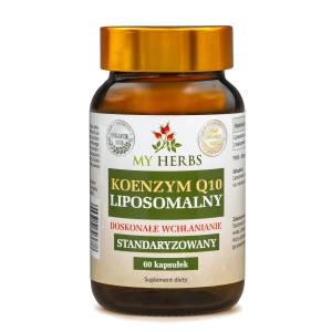 Koenzym Q10 Liposomalny doskonałe wchłanianie, standaryzowany, 60 kaps.