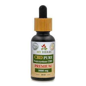 Olejek konopny Najczystsze CBD Premium 3000 mg CBD 30 ml