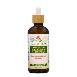 Liposomalna Witamina B Complex doskonałe wchłanianie wiśniowa 100 ml 200 porcji