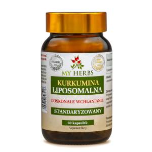 KURKUMINA LIPOSOMALNA EKSTRAKT STANDARYZOWANY 60 KAPSUŁEK